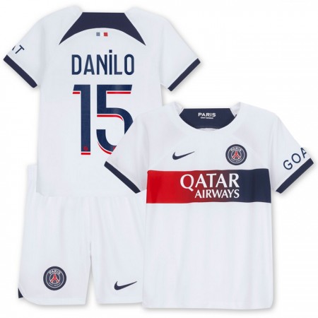 Paris Saint Germain Danilo 15 Uittenue 2023-24  - Kids